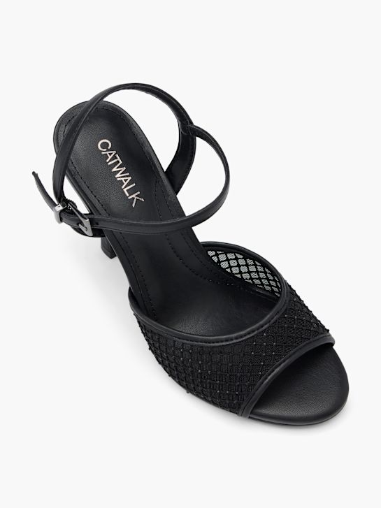 Catwalk Sandalette Schwarz 59088 2