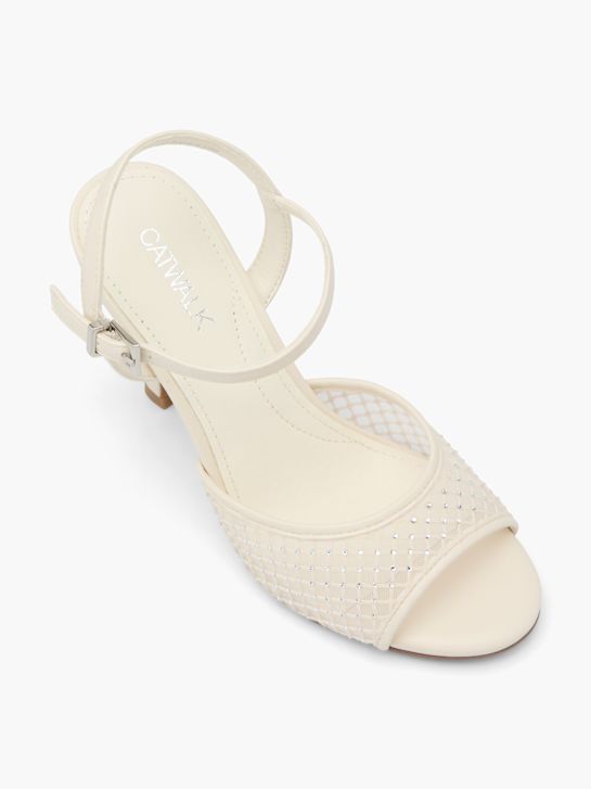 Catwalk Sandale s petom Krem 59089 2