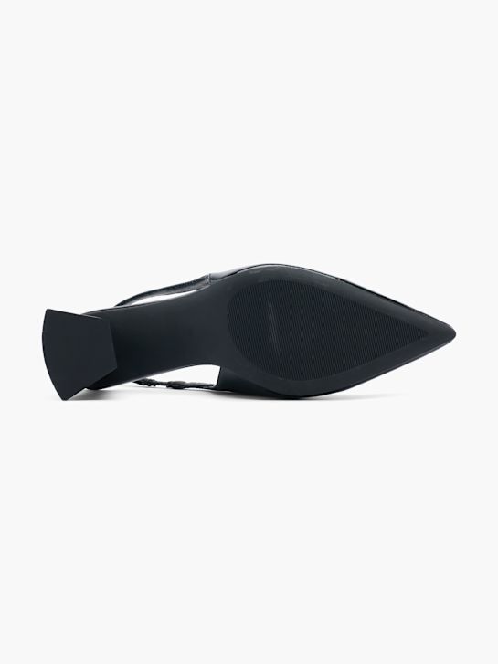 Catwalk Slingpumps Schwarz 60734 4