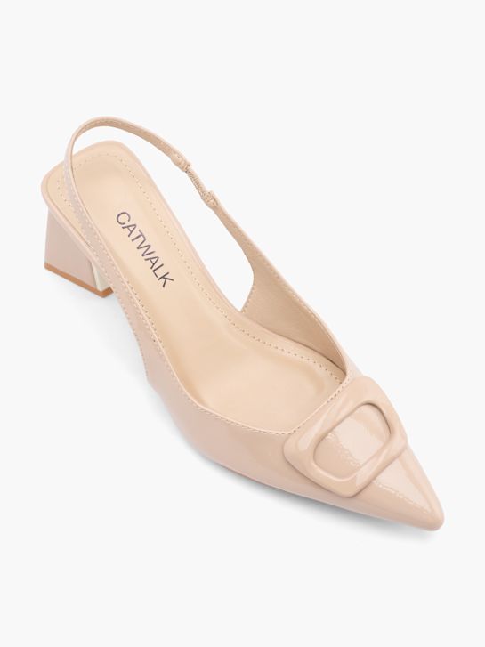 Catwalk Slingback salonarji Nude 60733 2