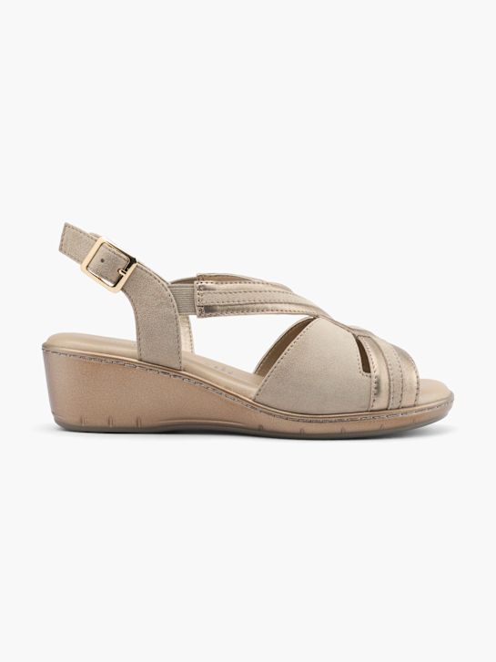 Medicus Højhælet sandal Beige 59308 1