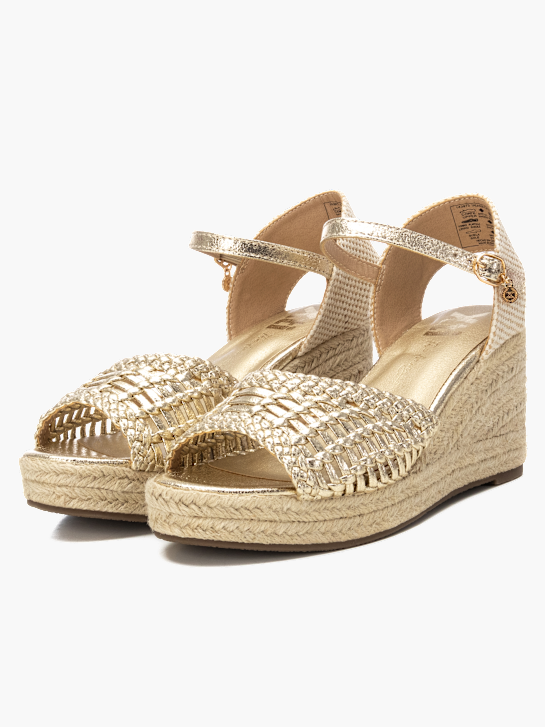 Xti Sandalias de tacón Beige 59585 4