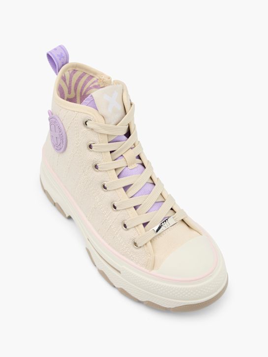 Xti Sneakers tipo bota Beige 59567 2
