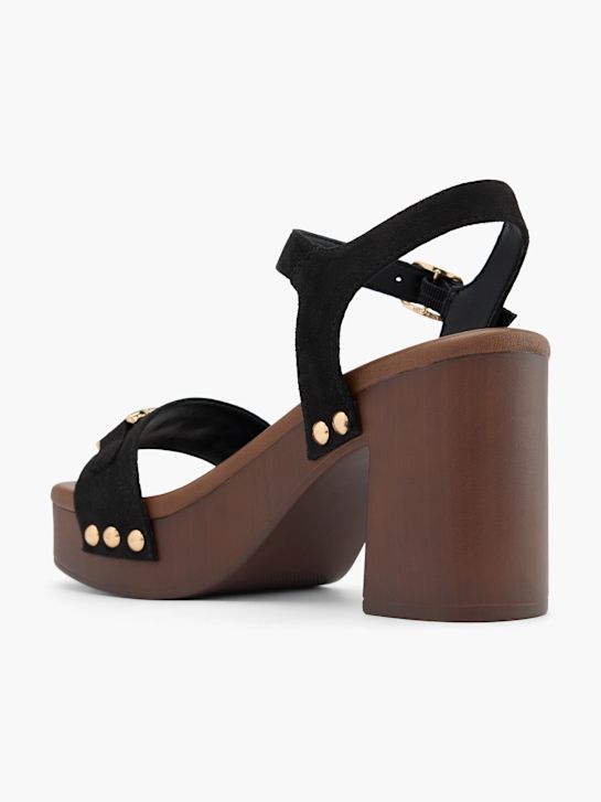 Catwalk Sandál na opätku Čierna 59798 3