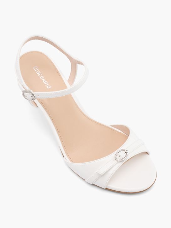 Graceland Sandalette Weiß 59612 2