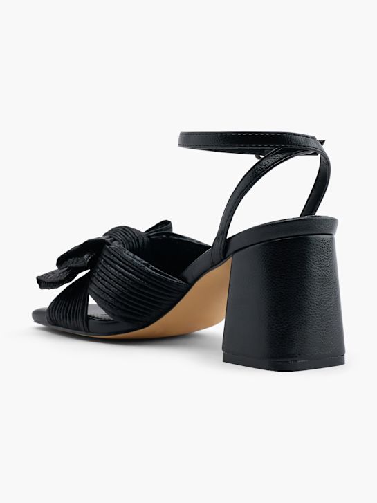 Catwalk Højhælet sandal Sort 59871 3