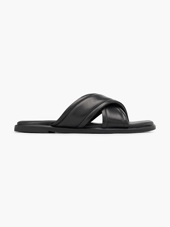 5th Avenue Flache Pantolette Schwarz 59895 1