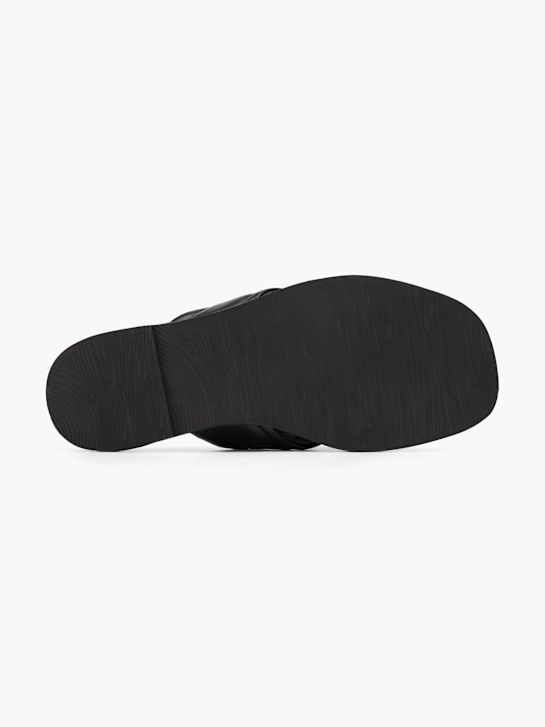 5th Avenue Flache Pantolette Schwarz 59895 4