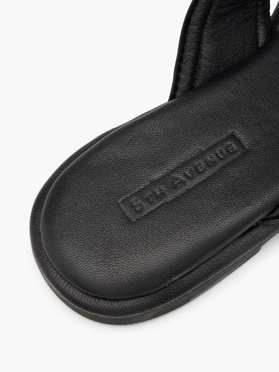 5th Avenue Slip-in sandal Svart 59895 6