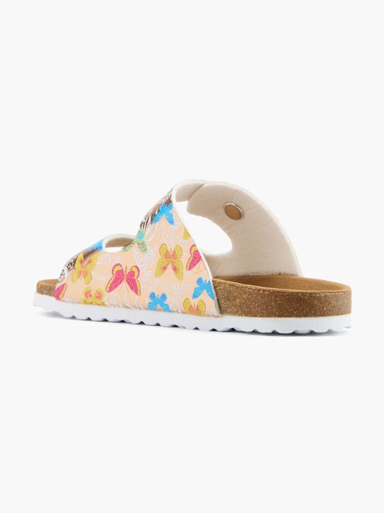 Graceland Chinelo com palmilha alta Ouro 60384 3