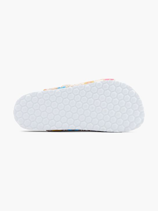 Graceland Chinelo com palmilha alta Ouro 60384 4