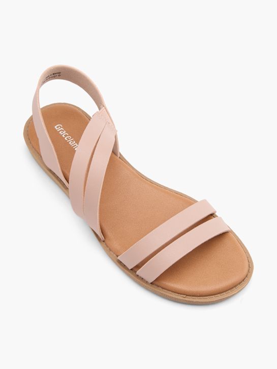 Graceland Sandale Taupe 60078 2