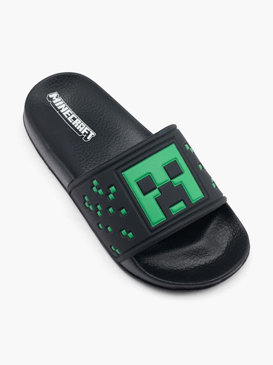 Minecraft Claquettes Noir 60204 2