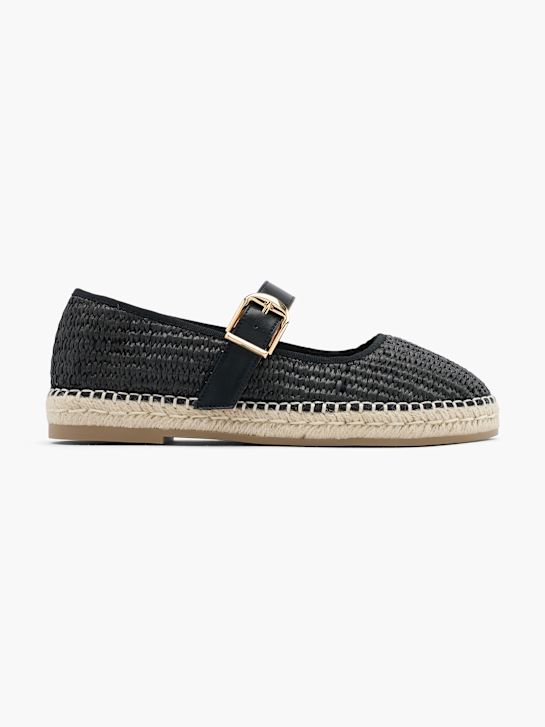 Graceland Espadrilla Nero 60514 1