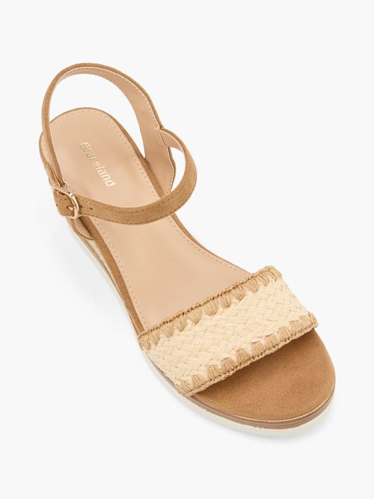 Graceland Sandalias de tacón Beige 69376 2