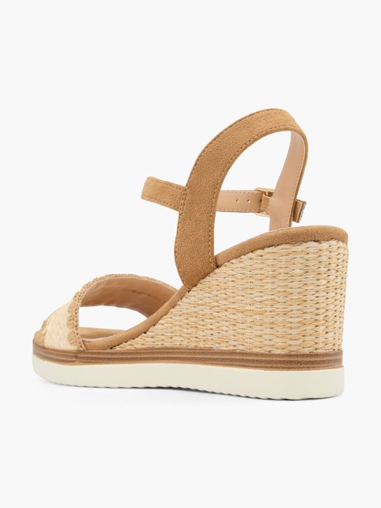 Graceland Sandalias de tacón Beige 69376 3