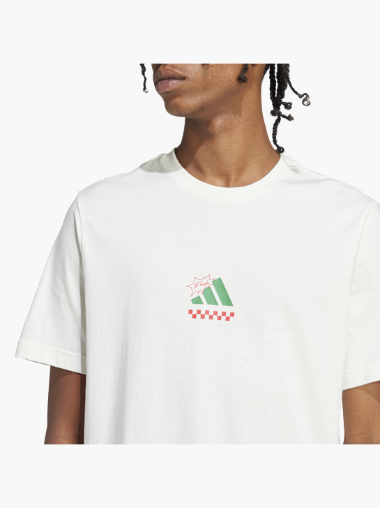 adidas Tee-shirt Blanc 60744 3