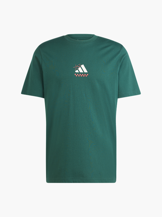 adidas Tee-shirt Vert 60756 1