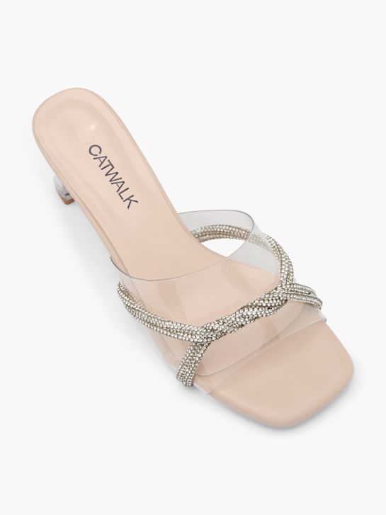 Catwalk Pantolette Silber 60836 2