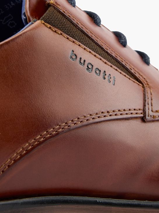 bugatti Businessschuh Cognac 60902 5