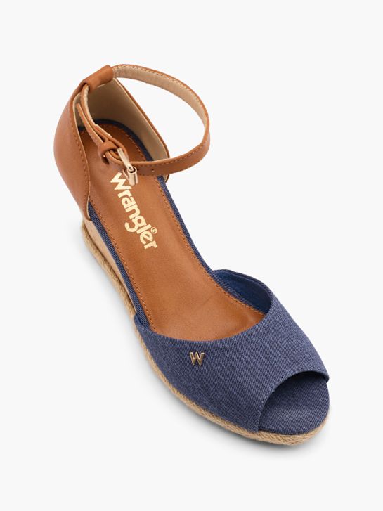 Wrangler Sandalo con tacco Blu 60884 2