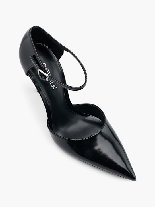 Catwalk Spangenpumps Schwarz 60911 2