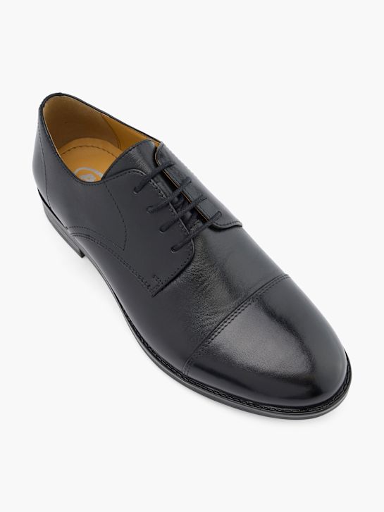 AM SHOE Businessschuh Schwarz 60940 2