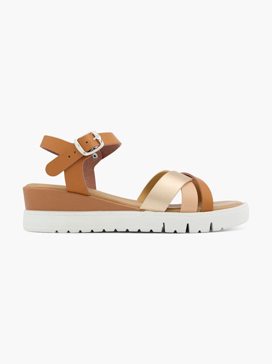 Graceland Sandalette Braun 61430 1