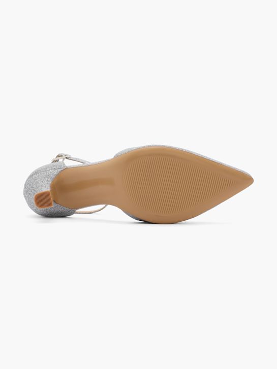 Graceland Tacones con hebilla Plata 60995 4