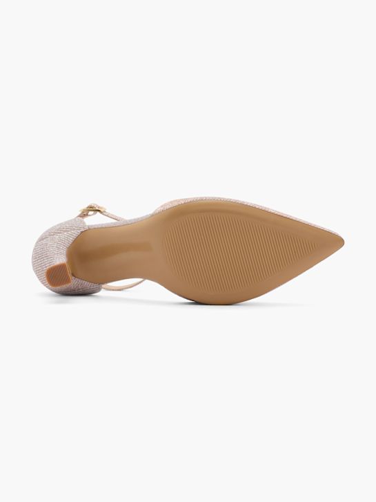 Catwalk Décolleté con fibbia Argento 60996 4
