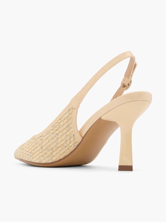 Catwalk Slingpumps Beige 60998 3