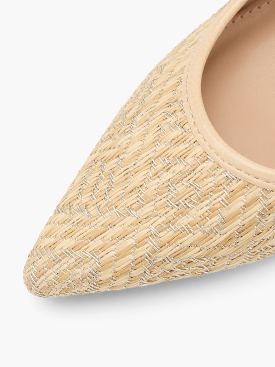 Catwalk Lodičky s otevřenou patou Béžová 60998 5