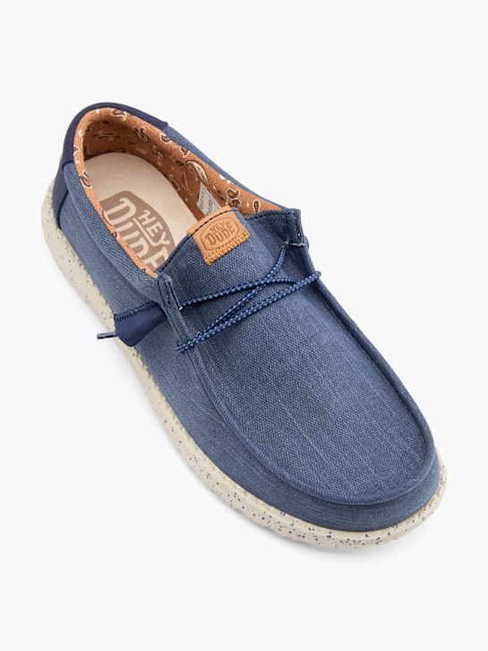 HEYDUDE Mocassino Blu 61172 2