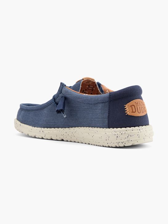 HEYDUDE Mokassin Blau 61172 3