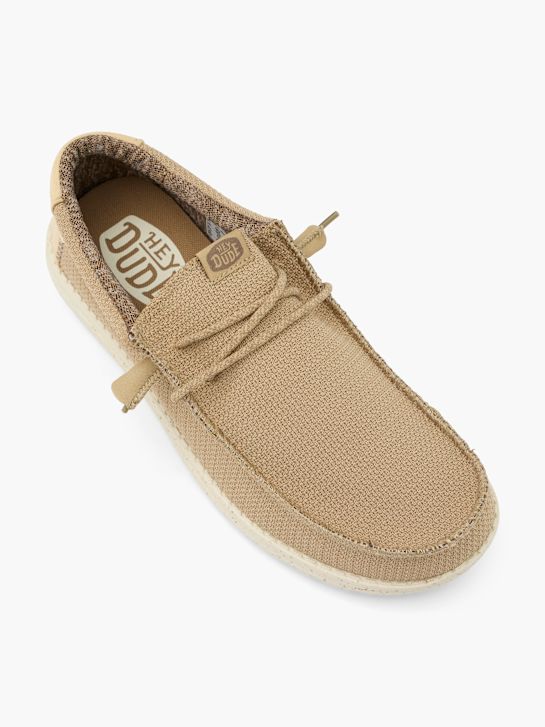 HEYDUDE Mocasín Beige 61174 2