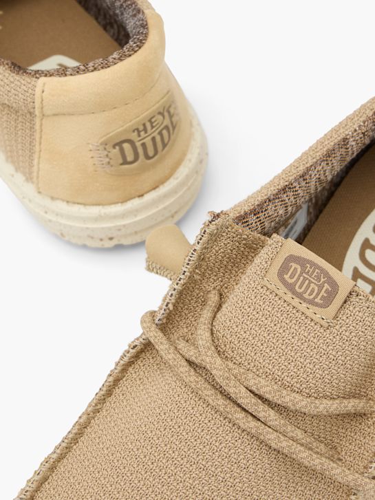 HEYDUDE Mocasín Beige 61174 5