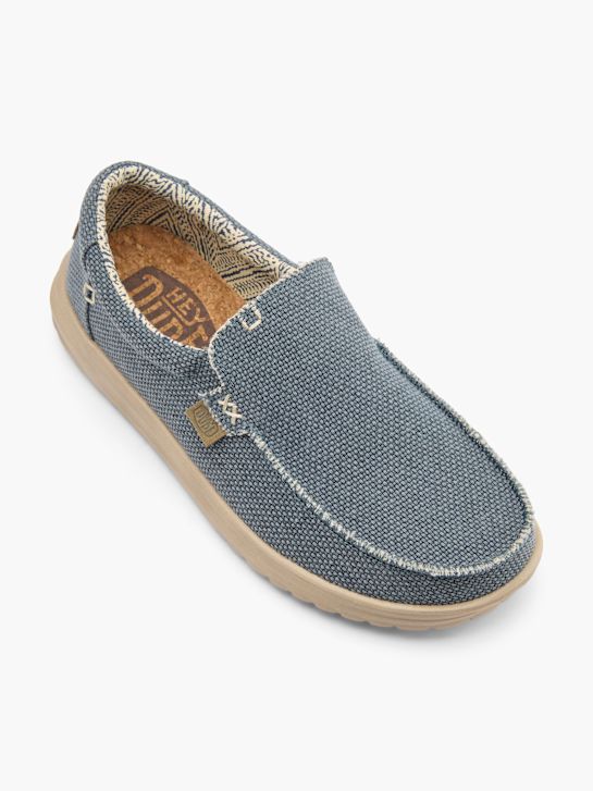 HEYDUDE Mocassino Blu 61414 2