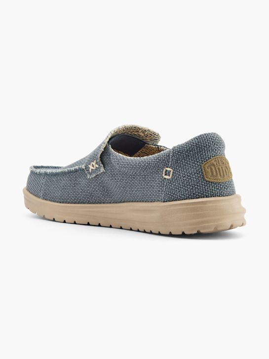 HEYDUDE Mocassino Blu 61414 3