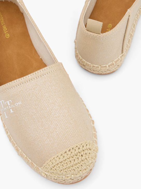 TOM TAILOR Espadrille Gold 61589 6