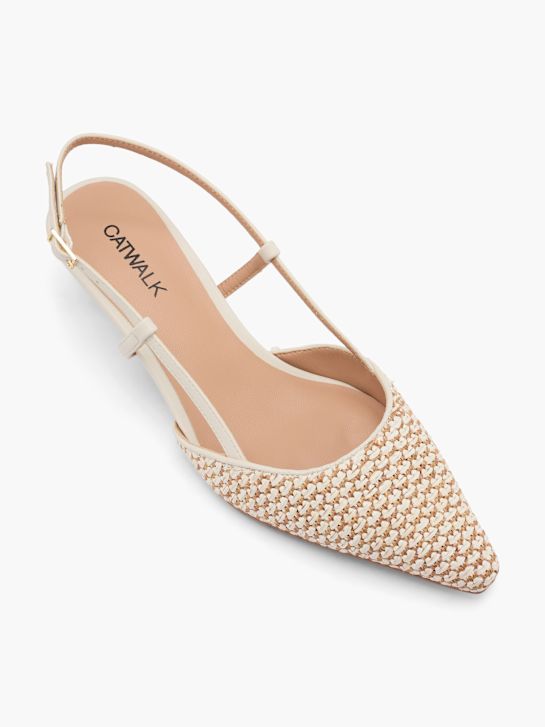 Catwalk Slingback pump Nude 61599 2