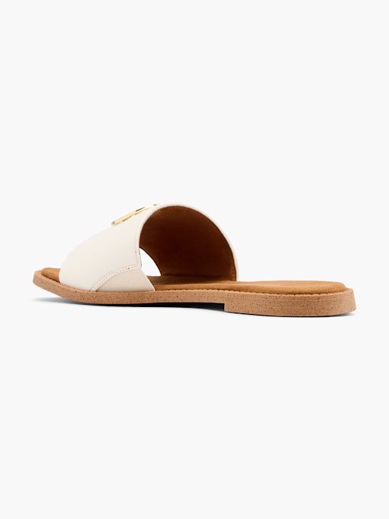 bugatti Płaskie klapki Biały 61793 3