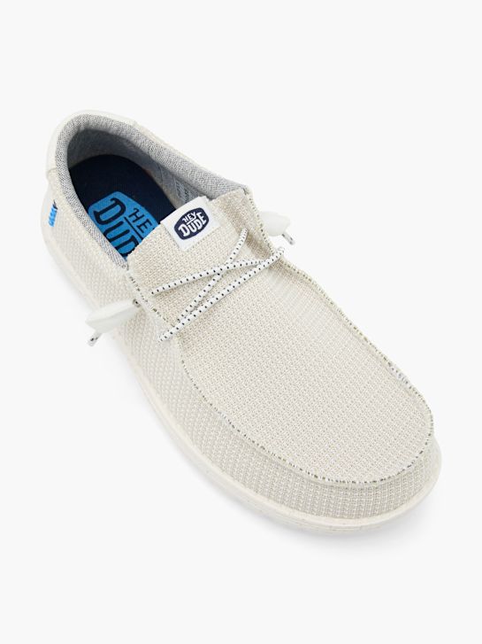 HEYDUDE Mocassim Branco 61646 2