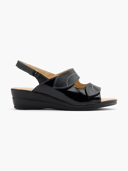 Medicus Sandalo con tacco Nero 61764 1