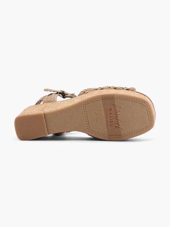 Blowfish Sandalette Braun 61805 4