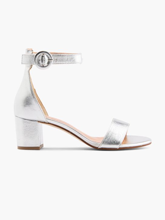 5th Avenue Højhælet sandal Sølv 61912 1