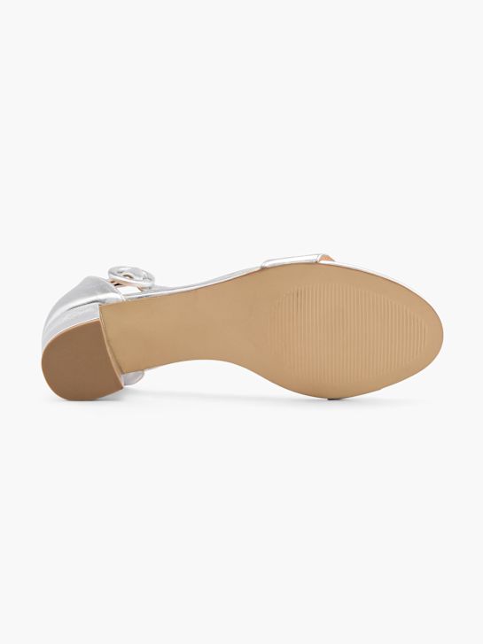5th Avenue Högklackad sandal Silver 61912 4