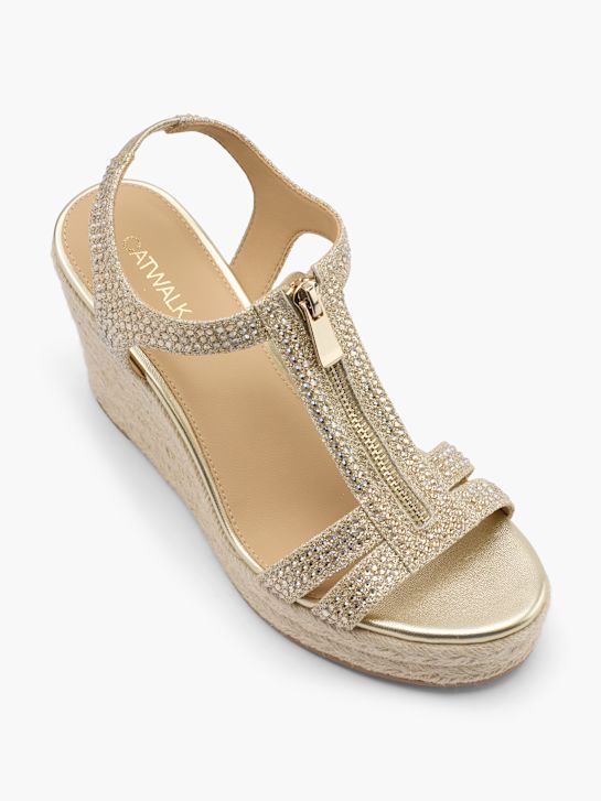 Catwalk Sandalette Gold 62097 2
