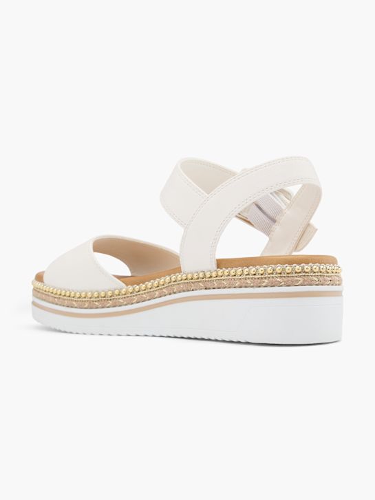Graceland Sandalo con tacco Bianco 62143 3