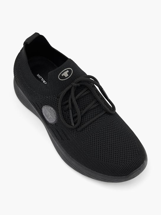 TOM TAILOR Slip-on obuv Čierna 62150 2