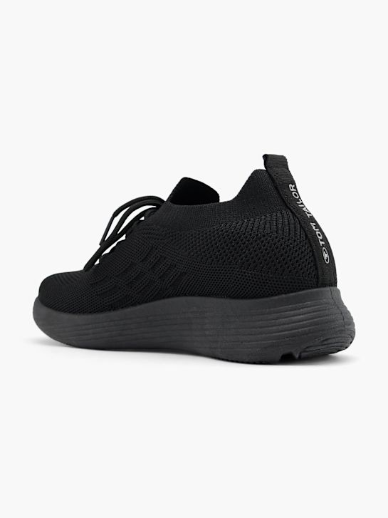 TOM TAILOR Slip-on obuv Černá 62150 3